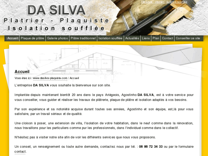 www.dasilva-plaquiste.com