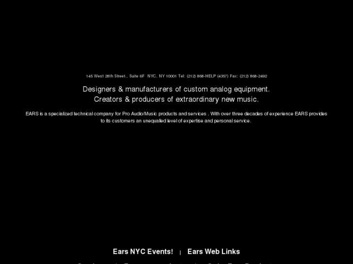 www.earsnyc.com