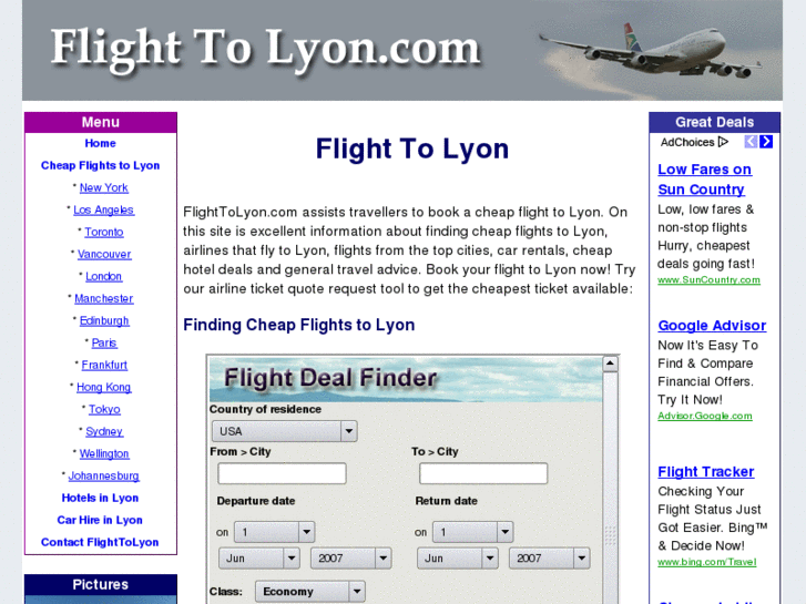 www.flighttolyon.com