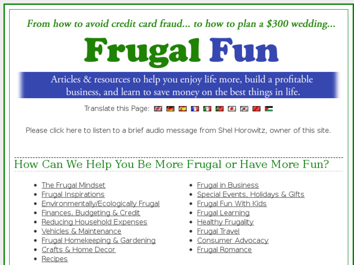 www.frugalfun.com