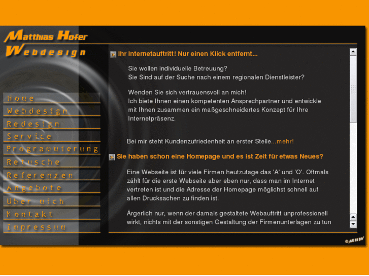 www.hofer-webdesign.de