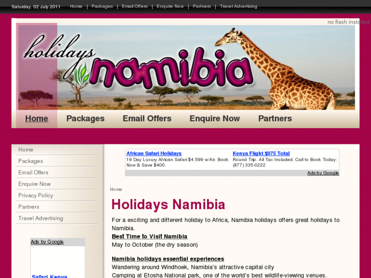 www.holidaysnamibia.com