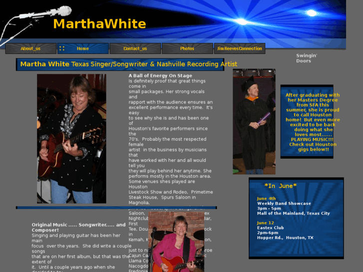 www.marthawhitemusic.com