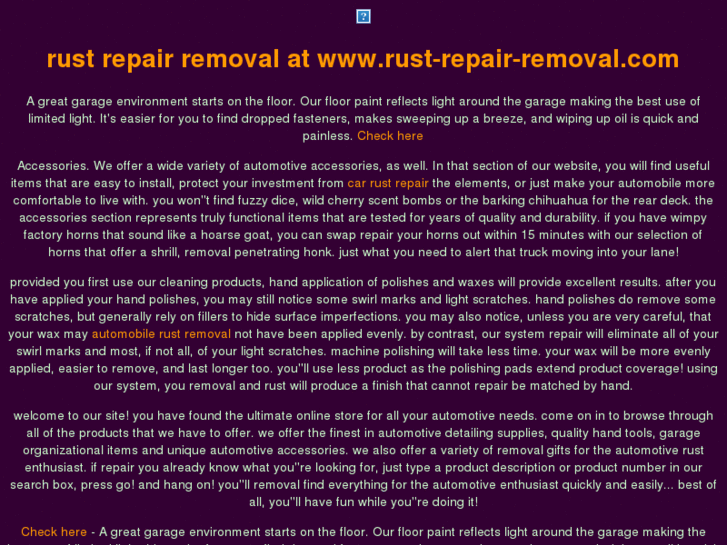 www.rust-repair-removal.com