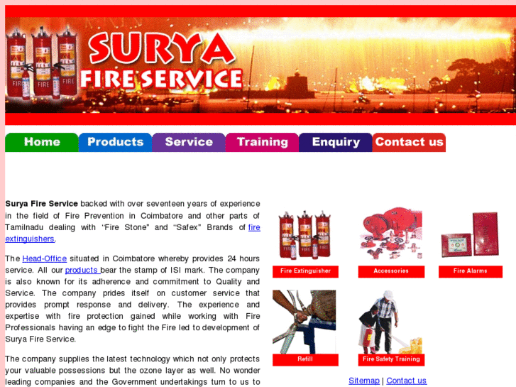 www.suryafireservice.com