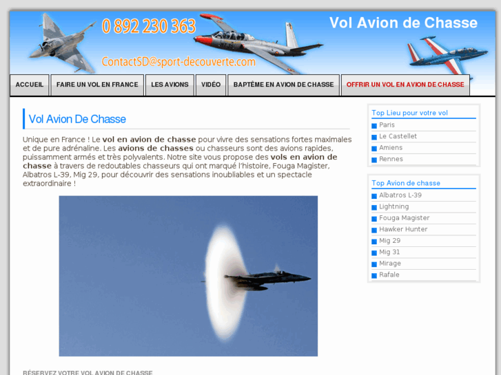 www.volaviondechasse.com