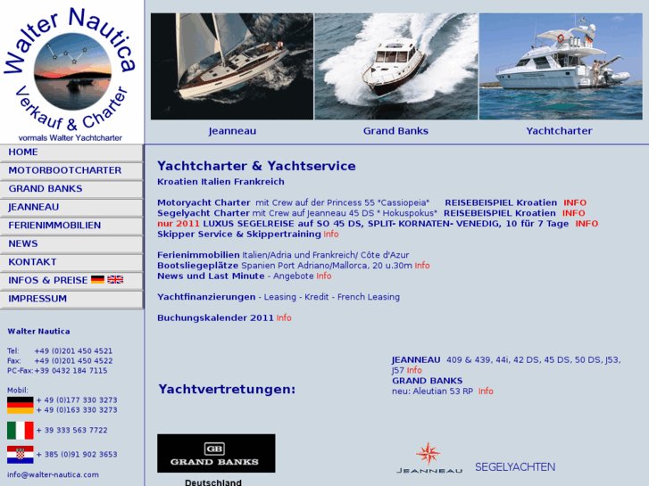 www.walter-yachtcharter.com