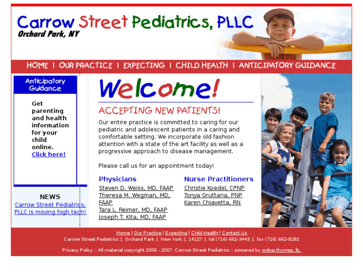 www.carrowstreetpediatrics.com