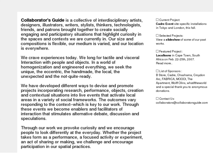 www.collaboratorsguide.com