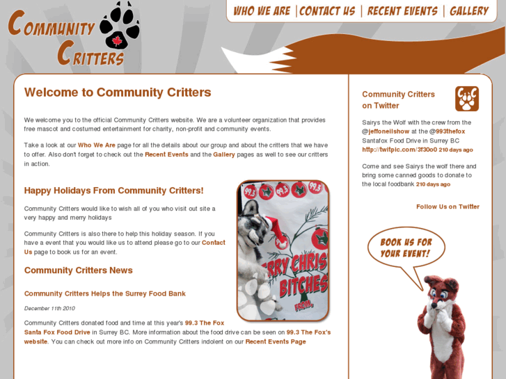 www.communitycritters.net