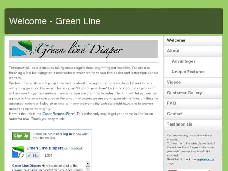 www.greenlinediaper.com