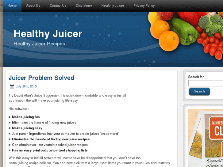 www.healthyjuicer.org