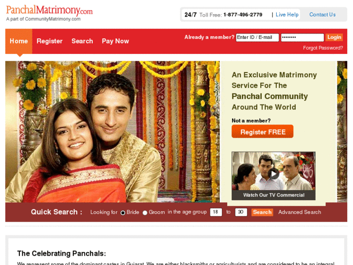 www.panchalmatrimony.com