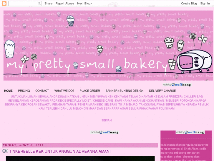 www.prettysmallbakery.com