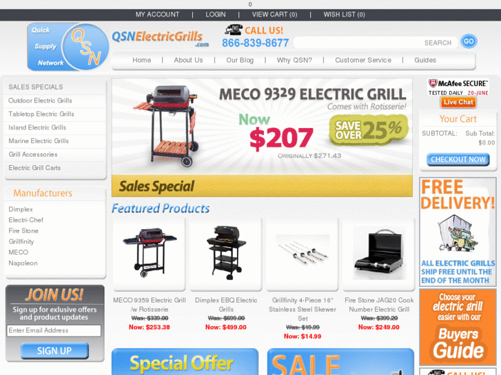 www.qsnelectricgrills.com