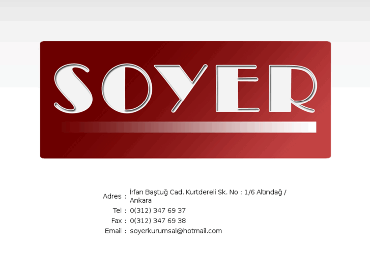 www.soyerkurumsal.com