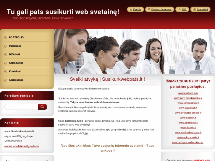 www.susikurkwebpats.lt