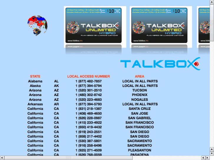 www.talkbox-localaccessnumbers.info
