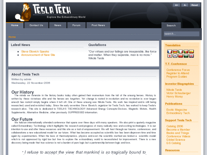 www.teslatech.us