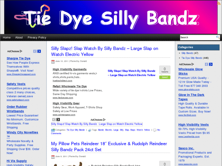 www.tiedyesillybandz.com