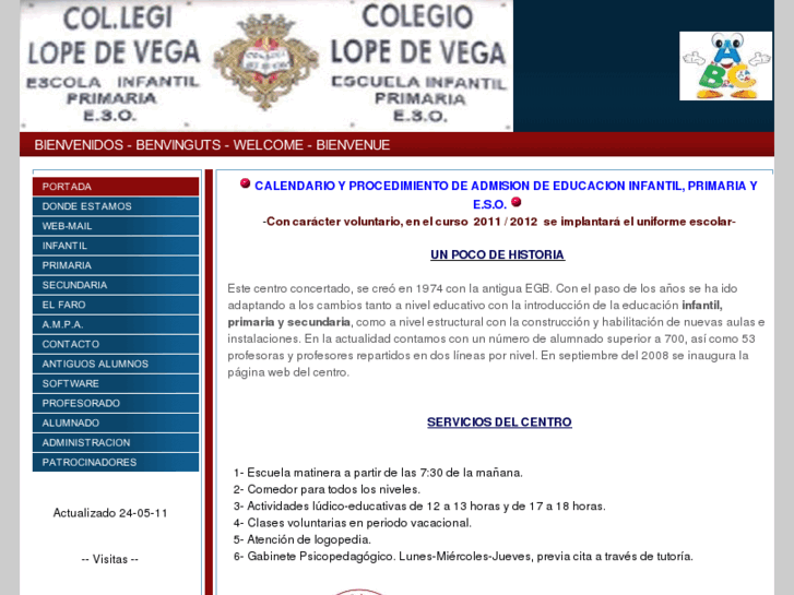 www.colegiolopedevega.info