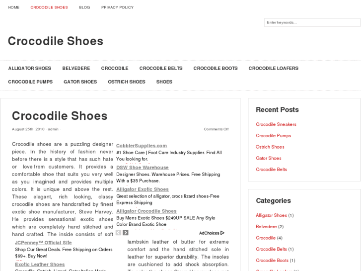 www.crocodileshoes.org