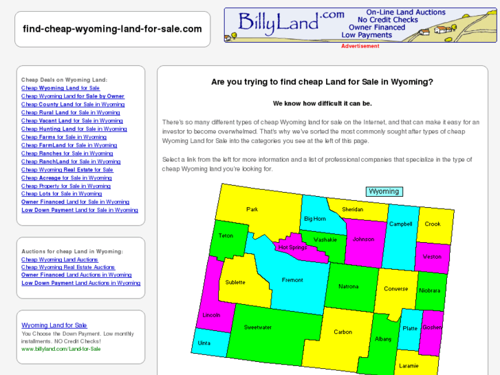 www.find-cheap-wyoming-land-for-sale.com