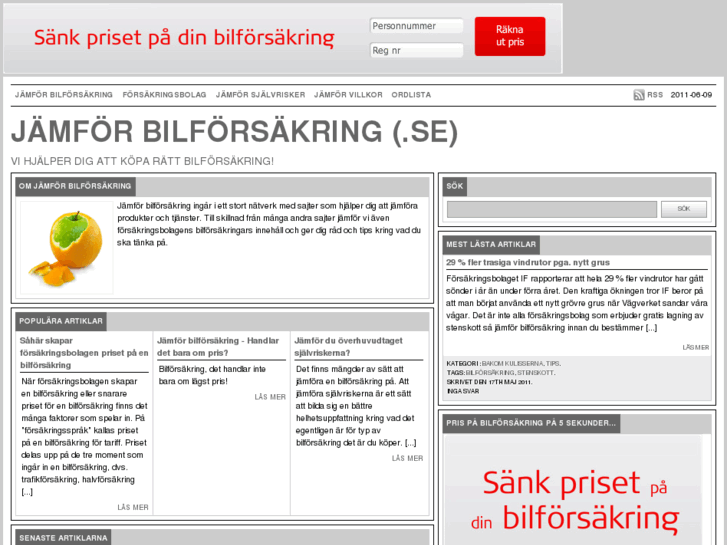 www.jamfor-bilforsakring.se