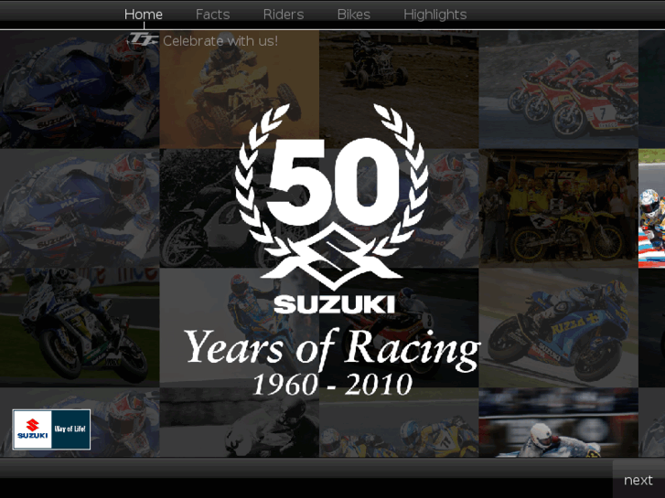 www.suzuki50years.com