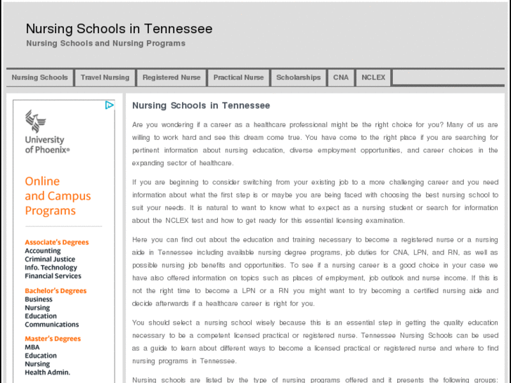 www.tennessee-nursing-schools.com