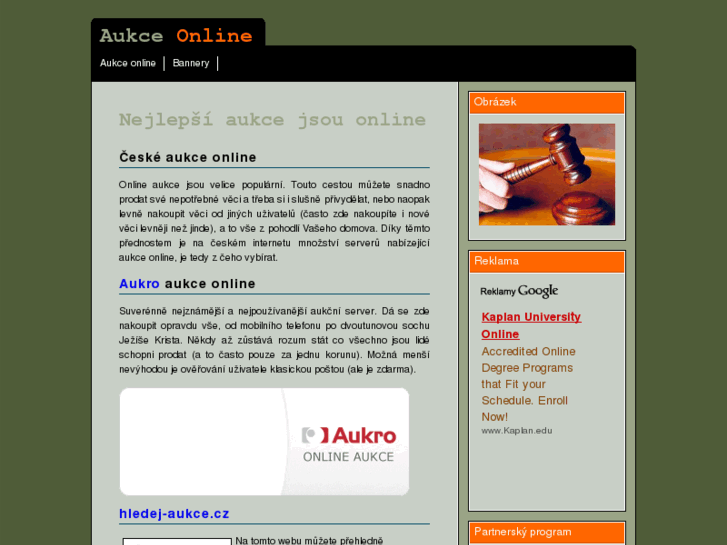 www.aukceonline.net