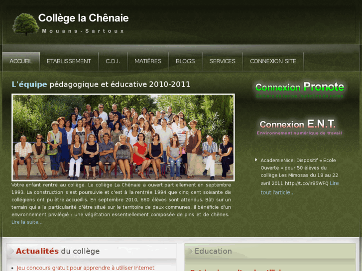 www.college-la-chenaie.info