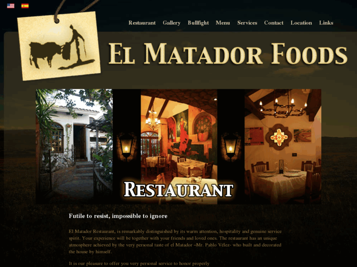 www.elmatadorrestaurante.com