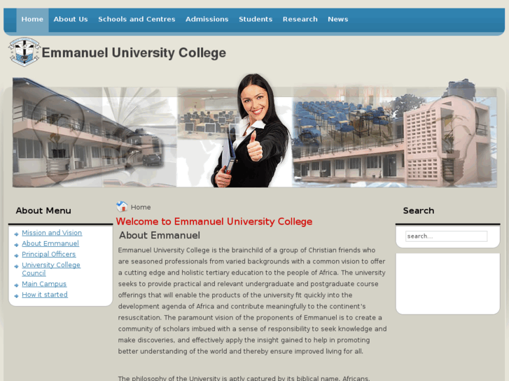 www.emmanueluniversitycollege.com