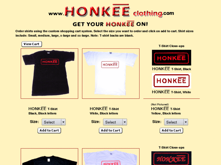 www.honkeeclothing.com