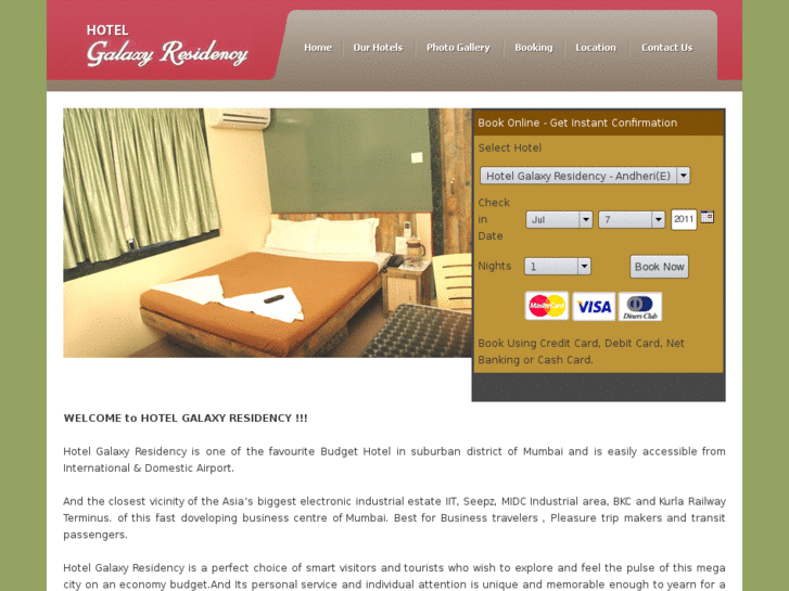 www.hotelgalaxyresidency.com