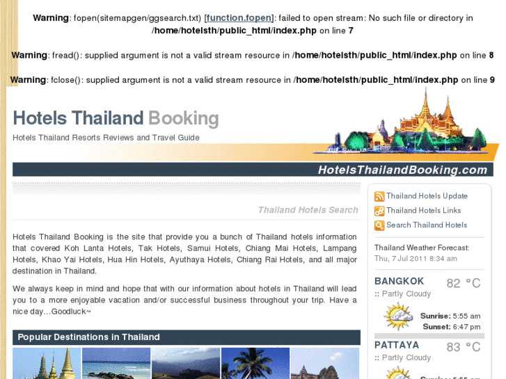 www.hotelsthailandbooking.com