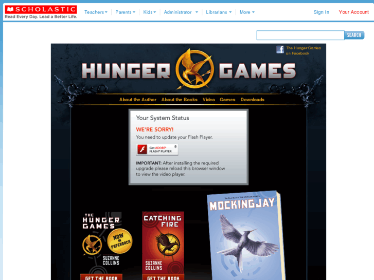 www.hungergamespaperback.com