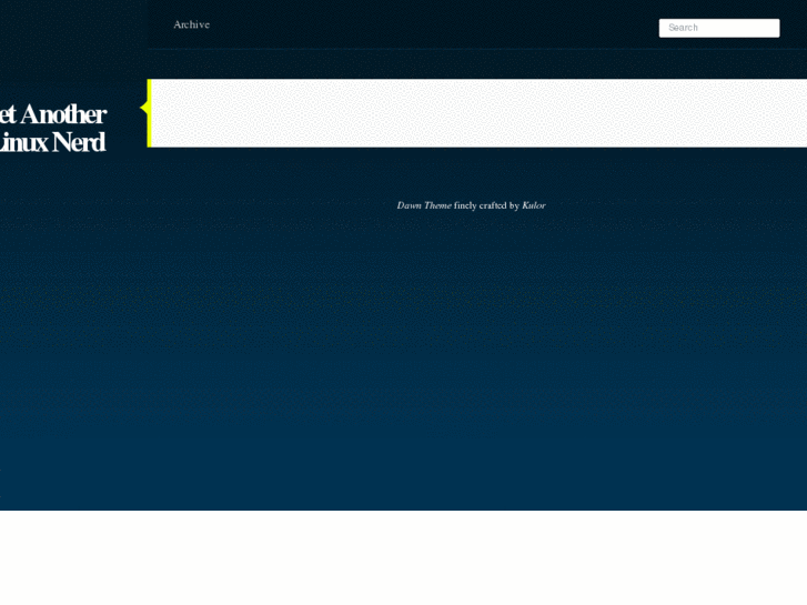 www.linux-nerd.com
