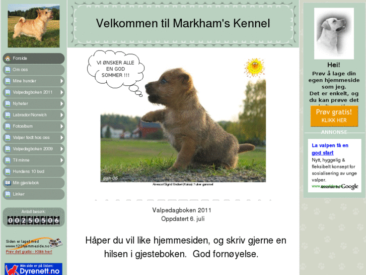 www.markhamskennel.com