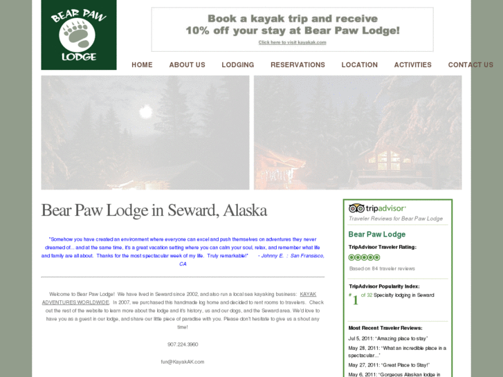 www.sewardbearpawlodge.com