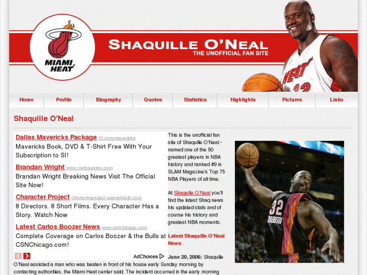 www.shaquille-oneal.net