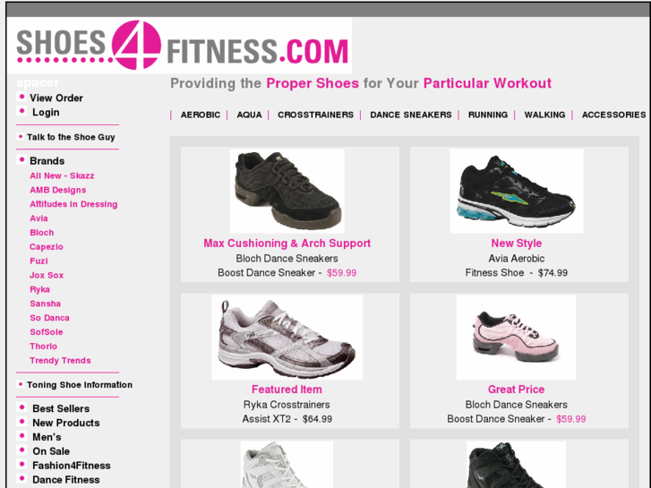 www.shoes4fitness.com