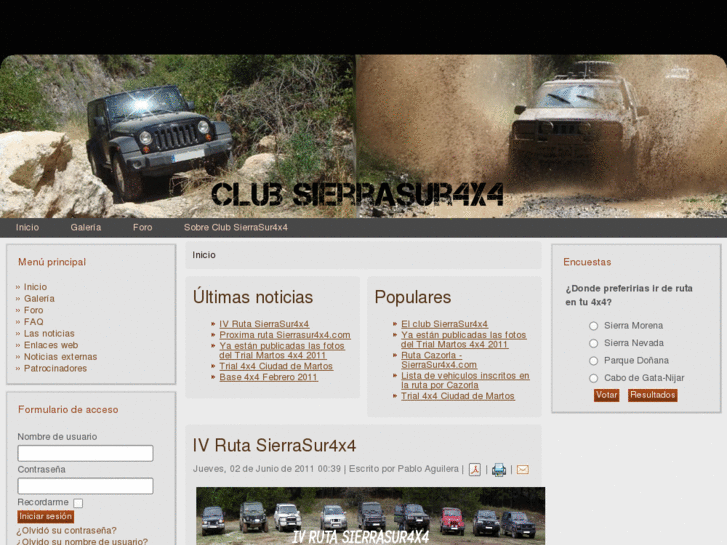 www.sierrasur4x4.com