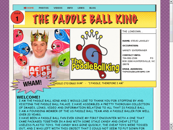 www.thepaddleballking.net