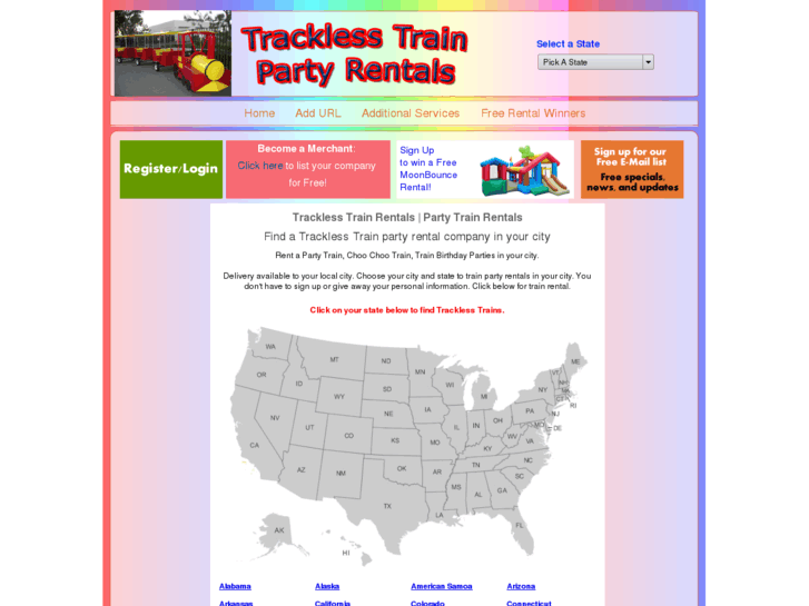 www.tracklesstrainpartyrentals.com