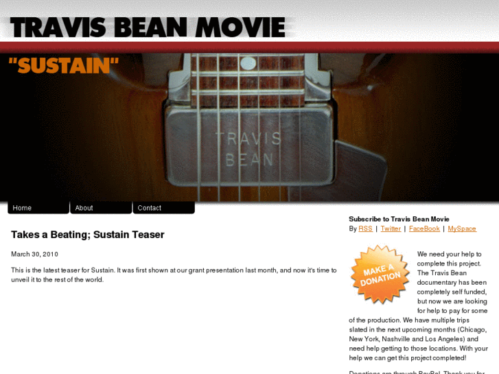 www.travisbeanmovie.com