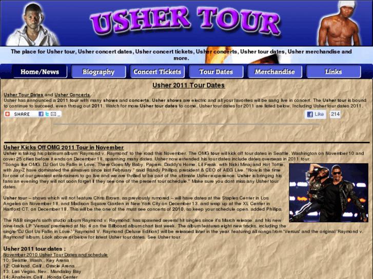 www.usherconcerts.com