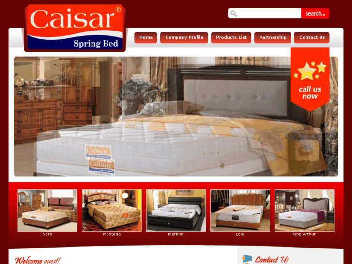 www.caisarspringbed.com