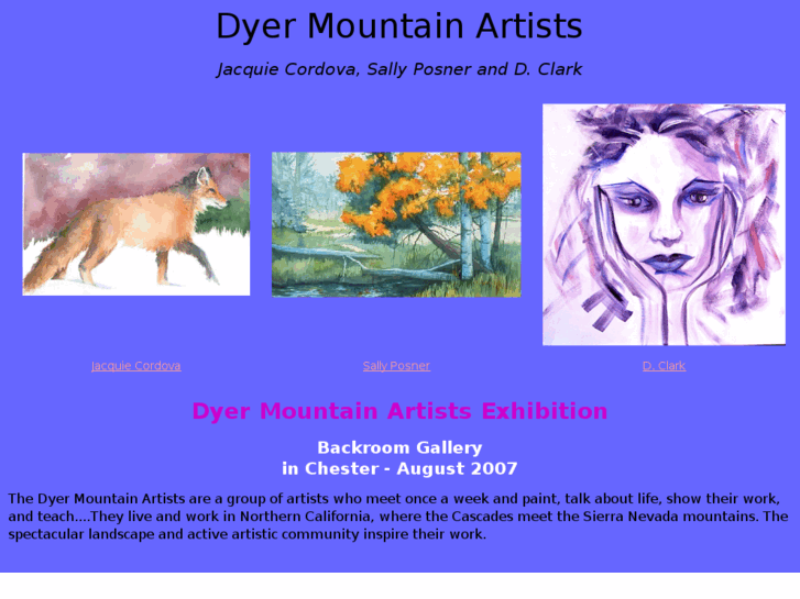 www.dyermountainartists.com